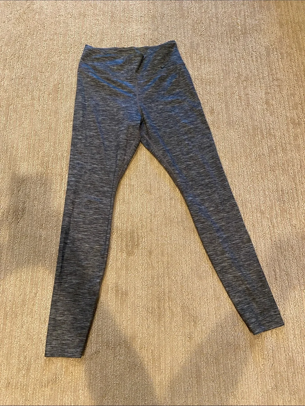 Nike Kids Dark Heather Gray Leggings
